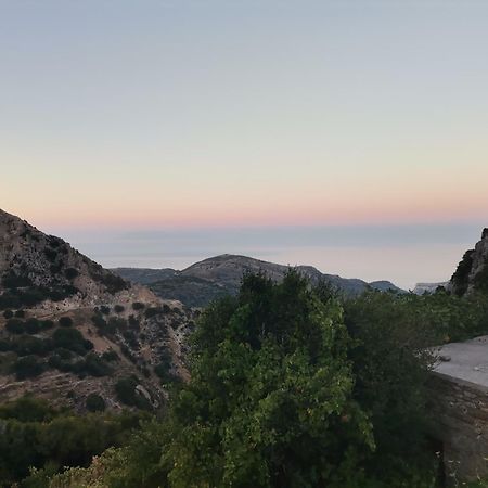 Naxos Mountain Retreat - Tiny House Build On Rock Apartment Koronos Exterior photo